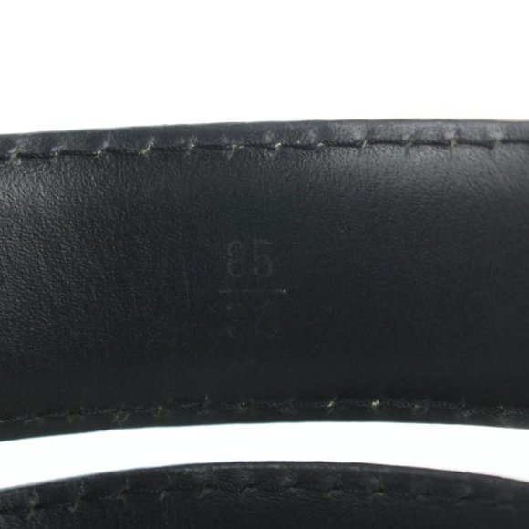 Louis Vuitton 85/34 Black Epi Leather Ceinture - Picture 12 of 12